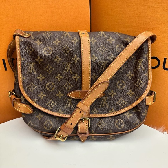 💎✨BEAUTIFUL✨💎 LOUIS VUITTON Saumur 30 - Picture 12 of 13